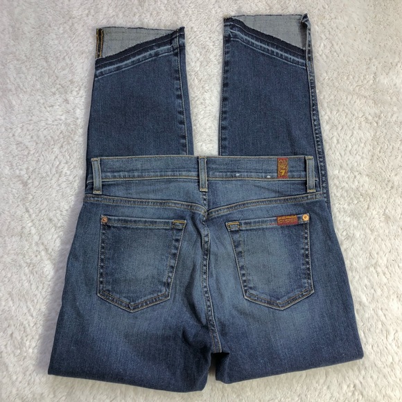 7 For All Mankind Roxanne Ankle Jeans - Picture 4 of 9